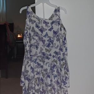 Children’s place xl dress with butterflies